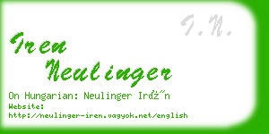 iren neulinger business card